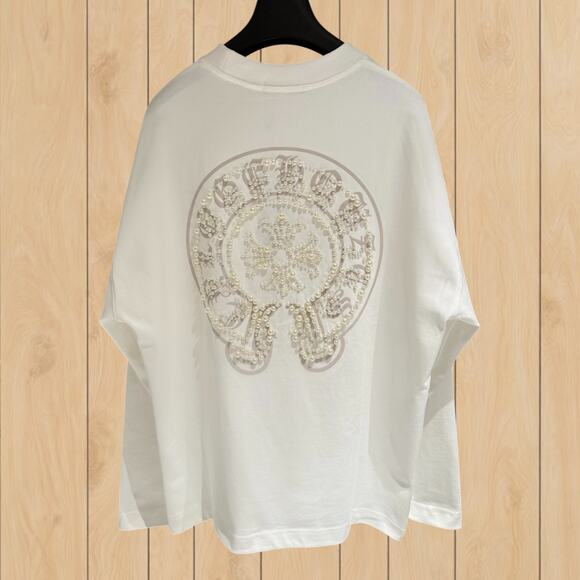 Chrome Hearts Men's Classic White Long Sleeve - Picture 2 of 4